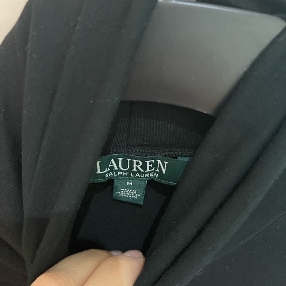 Ralph Lauren Classic Black Turtleneck - Picture 2 of 3